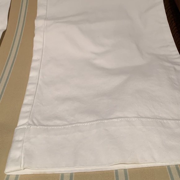 NWOT VINEYARD VINES BOOTCUT STYLE 10” RISE WHITE COTTON SLACKS WITH STRETCH SZ 2 - Picture 8 of 15